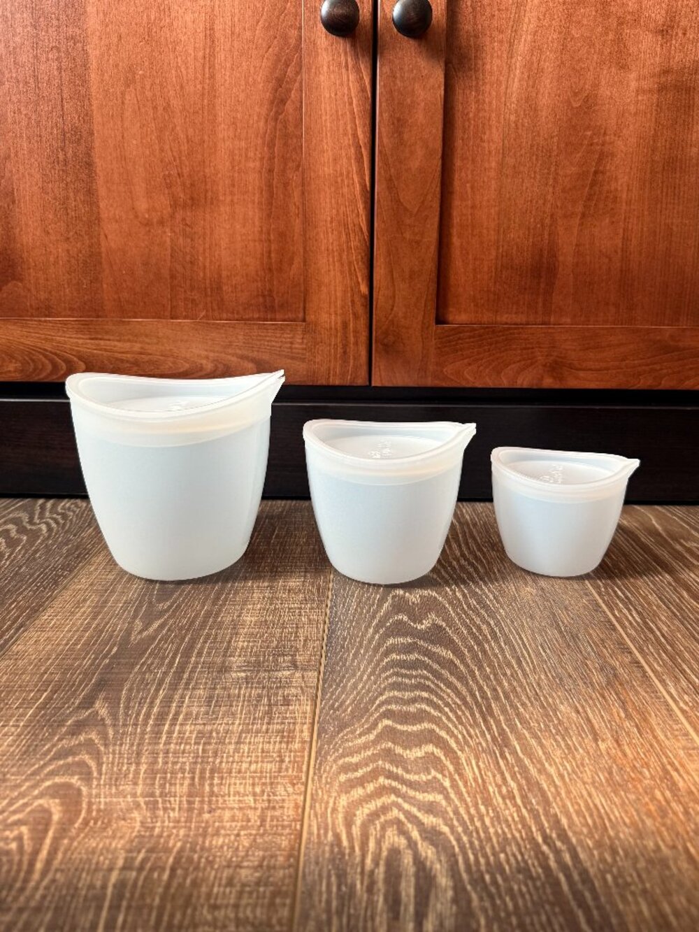 Pampered Chef Silicone Bowl Prep Set – Set of 3